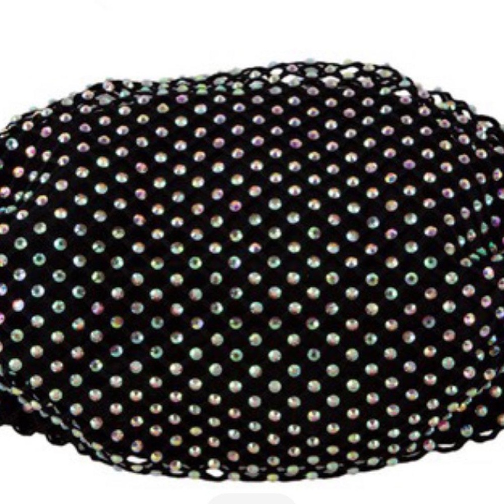 Adjustable Rhinestone Bling lined Mesh Masks - Picture 5 of 9
